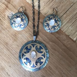 Necklace and Earrings